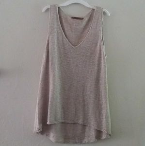 Belldini V-neck Sweater Tank Top